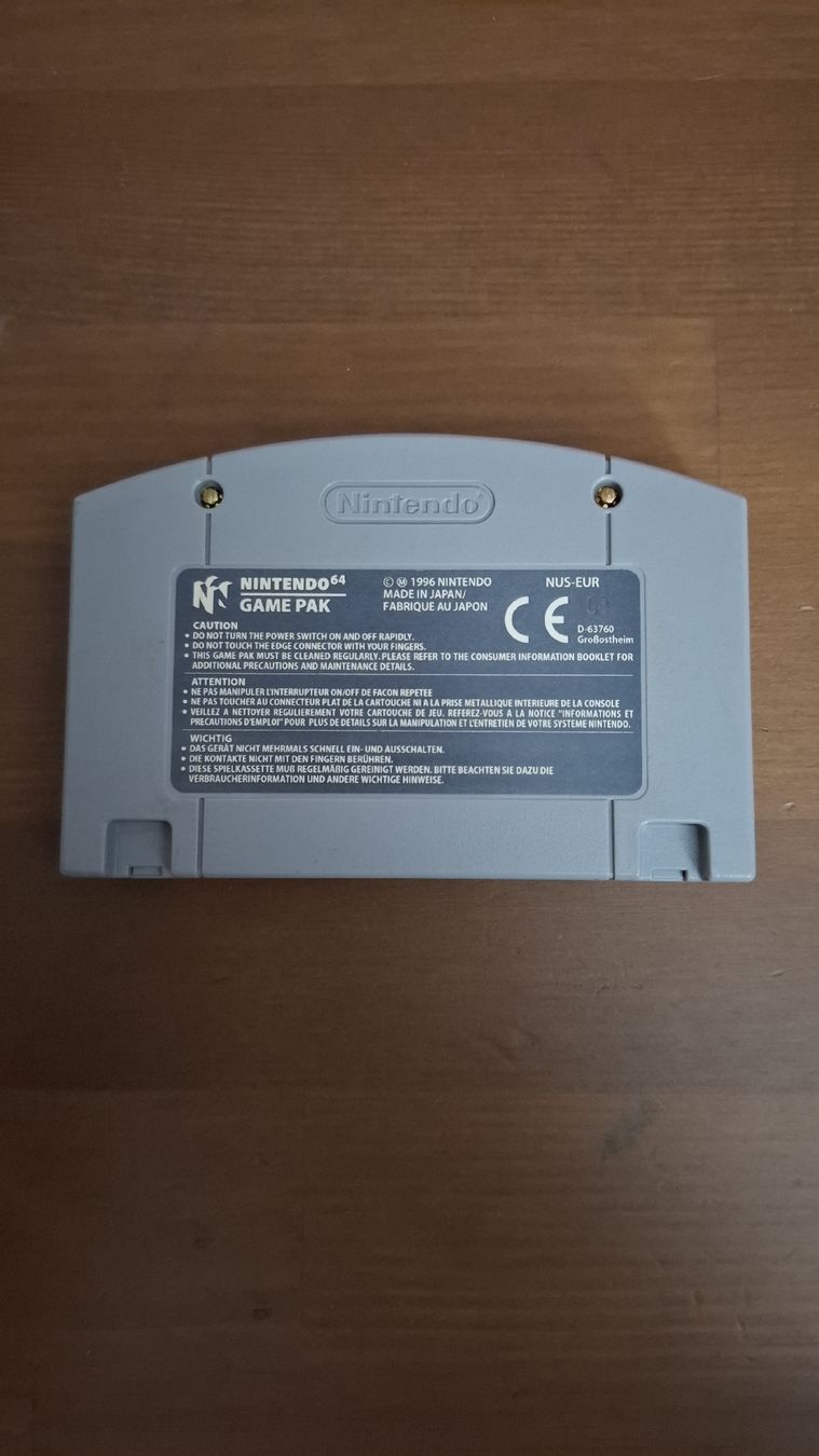 Giochi: Jeu Nintendo 64 Super Mario 64  – Usato da Fiaugères venduto da Fiaugeres1609 1