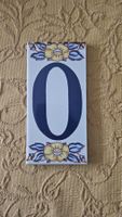 Lettera di ceramica smaltata "O"