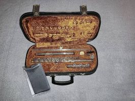 Amati Querflöte mit Silberkopf & Originaletui