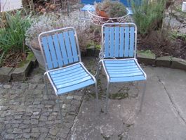 🔴🔴2x Gartenstühle Bigla-Stil, ALLES NEU!!!🔴🔴