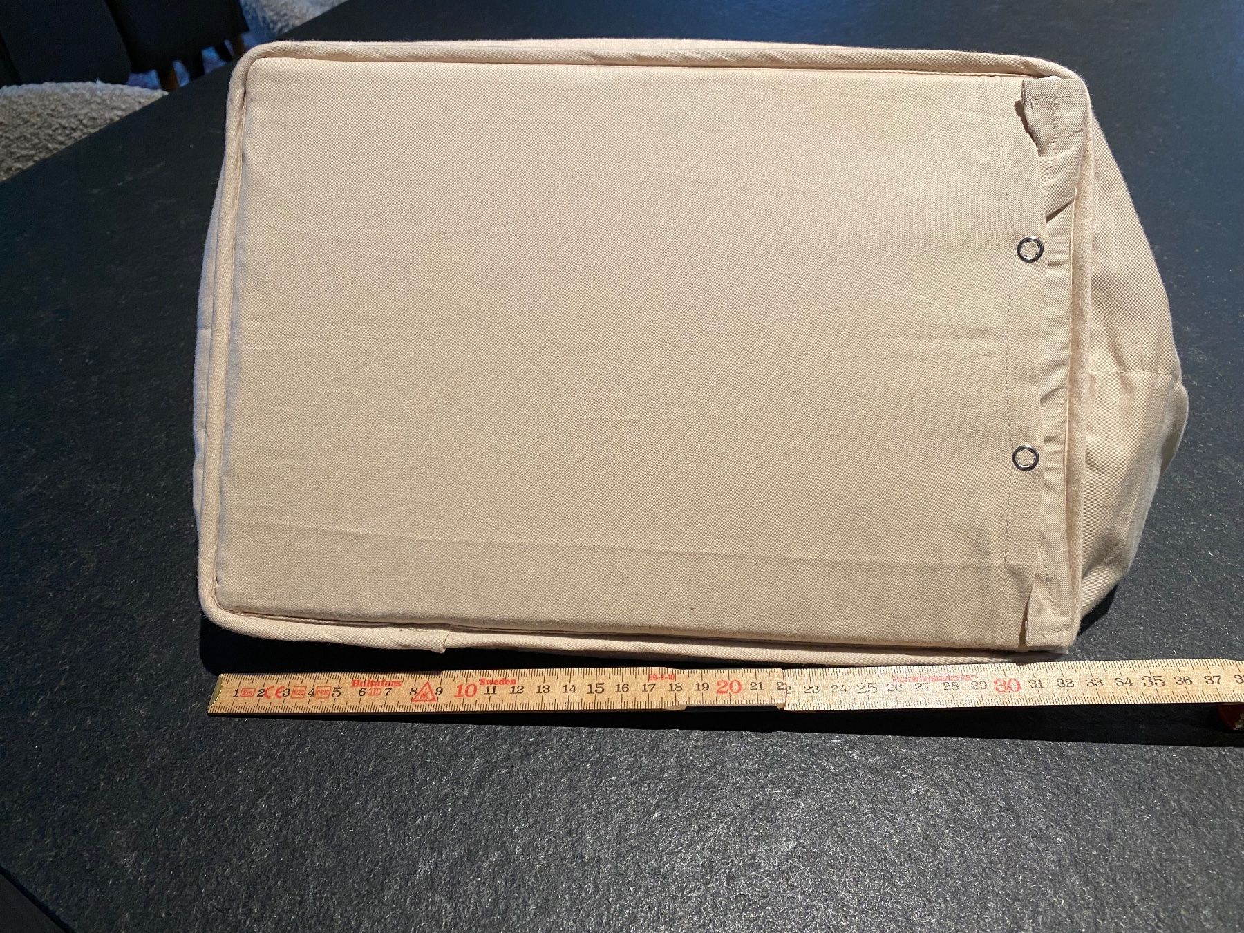 Borse: Organizer Tasche beige gestreift Stoff – Nuovo (secondo la descrizione) da Saanen venduto da Jackperpi 3