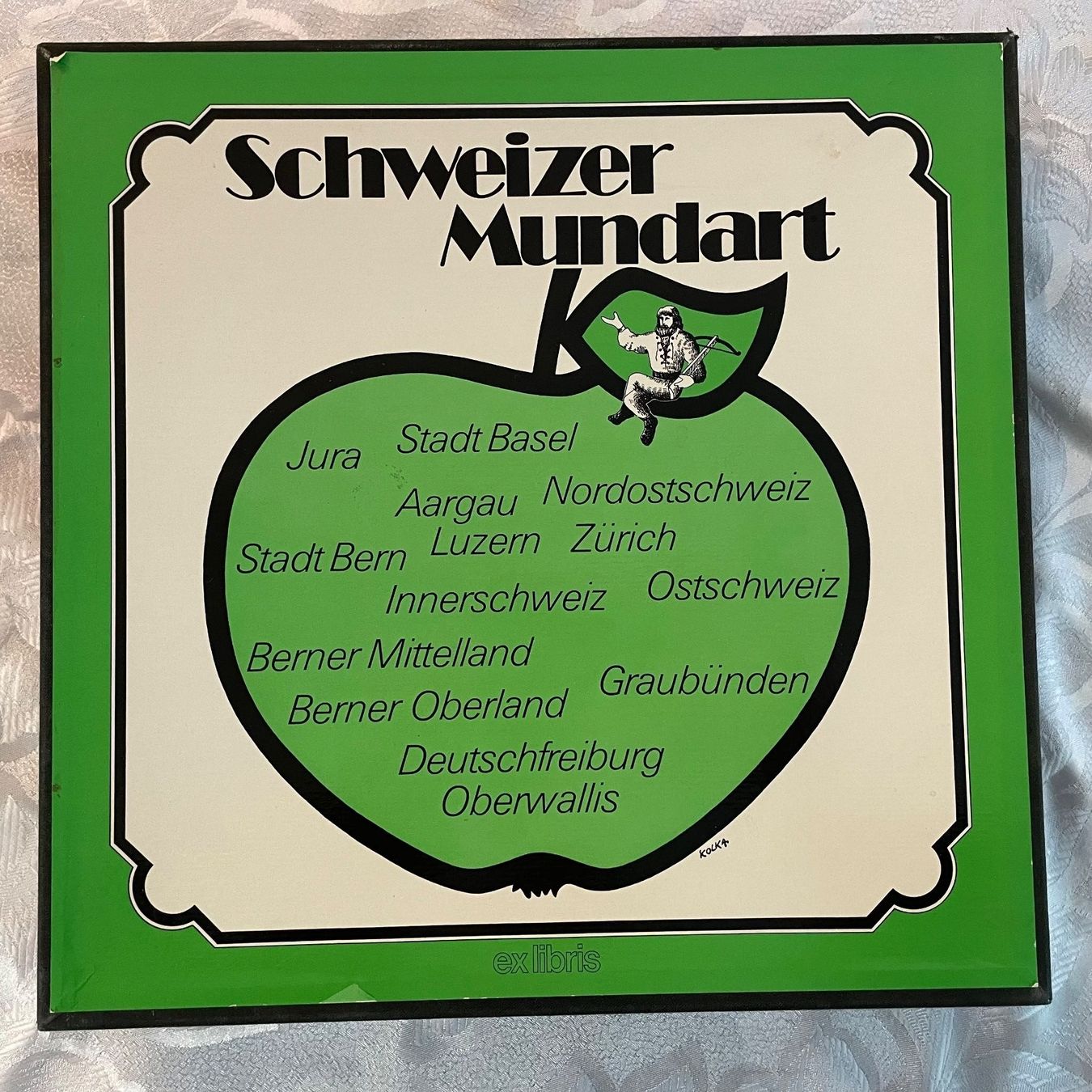 Dischi in vinile: SCHWEIZER MUNDART - SCHALLPLATTENBOX 12 LP`S – Usato da Zürich venduto da fehlton