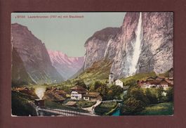 LAUTERBRUNNEN - Staubbach - Bahn
