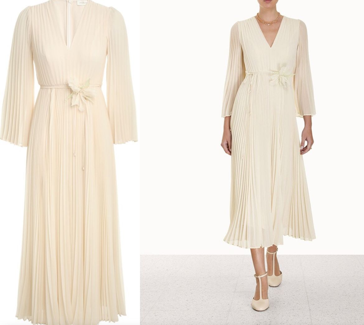 Zimmermann Vestiti: Zimmermann Sunray Midi Dress – Nuovo e nell'imballaggio originale da Zürich venduto da sabri810