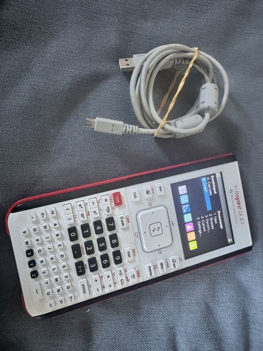 Calculatrice graphique Texas Instruments TI-Nspire CX II-T (Gebraucht ...