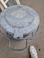 Blecheimer  Patent  Ochsner 35 Liter Metall Vintage Zustand