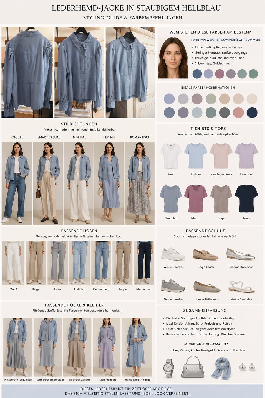 Giacche: LEDERJACKE/BLUSE TREND – Nuovo (secondo la descrizione) da Zürich venduto da STYLEHAUS 1
