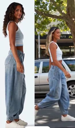 Halara trend jeans hose neu ballon