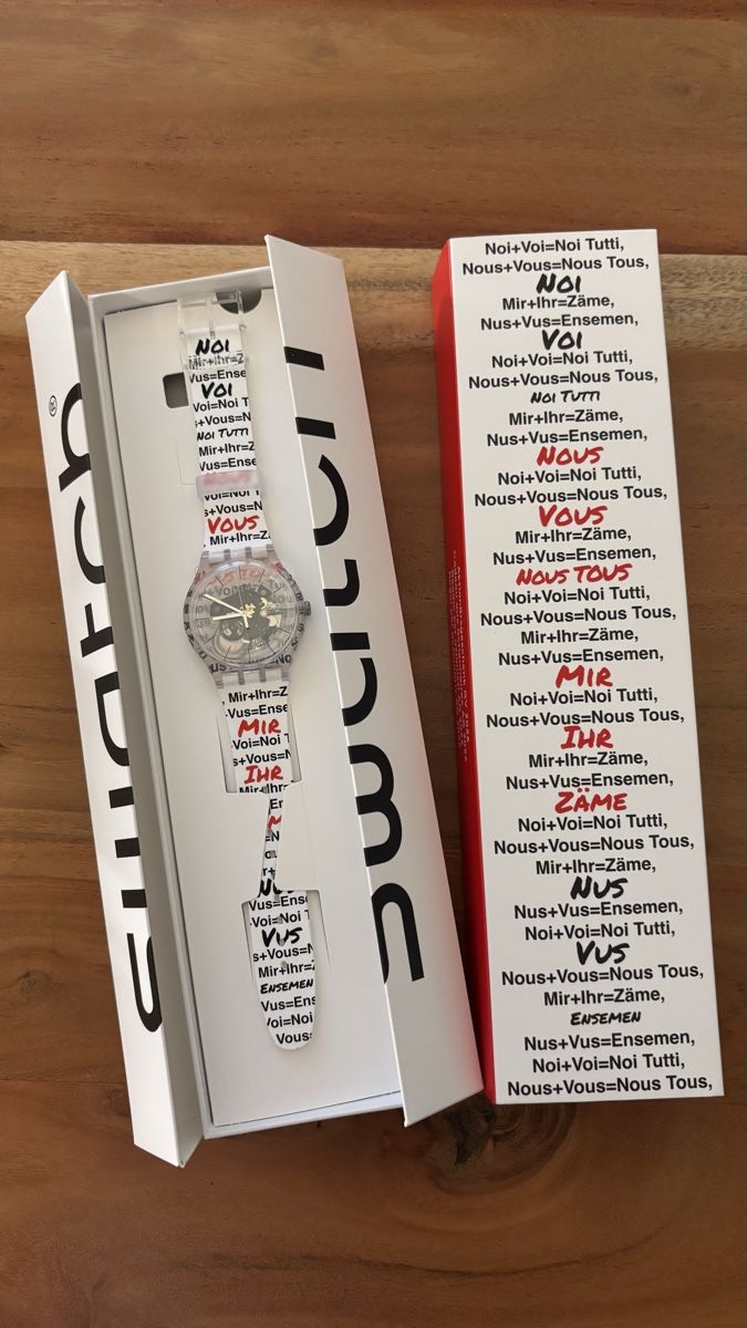 Swatch Orologi: Swatch Aktionärsuhr 2026 – Nuovo e nell'imballaggio originale da Bern venduto da Alonzo89