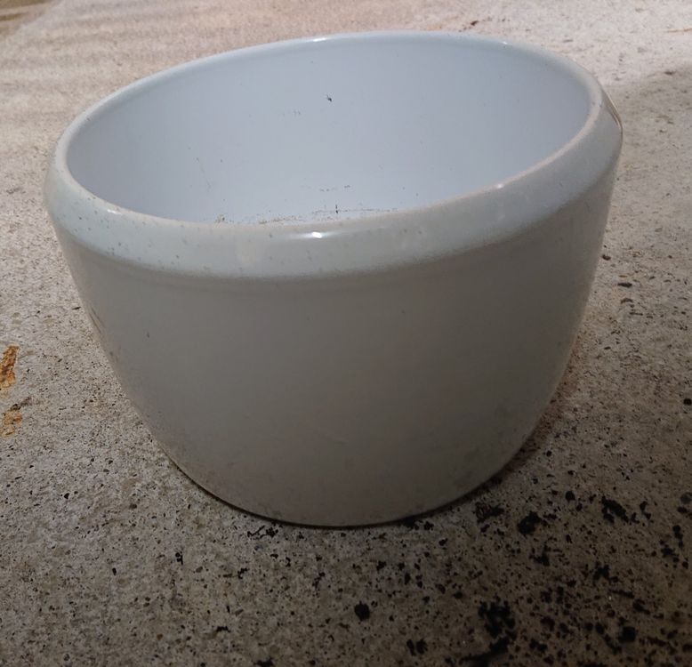 Blumentopf Keramik weiss Kaufen auf Ricardo