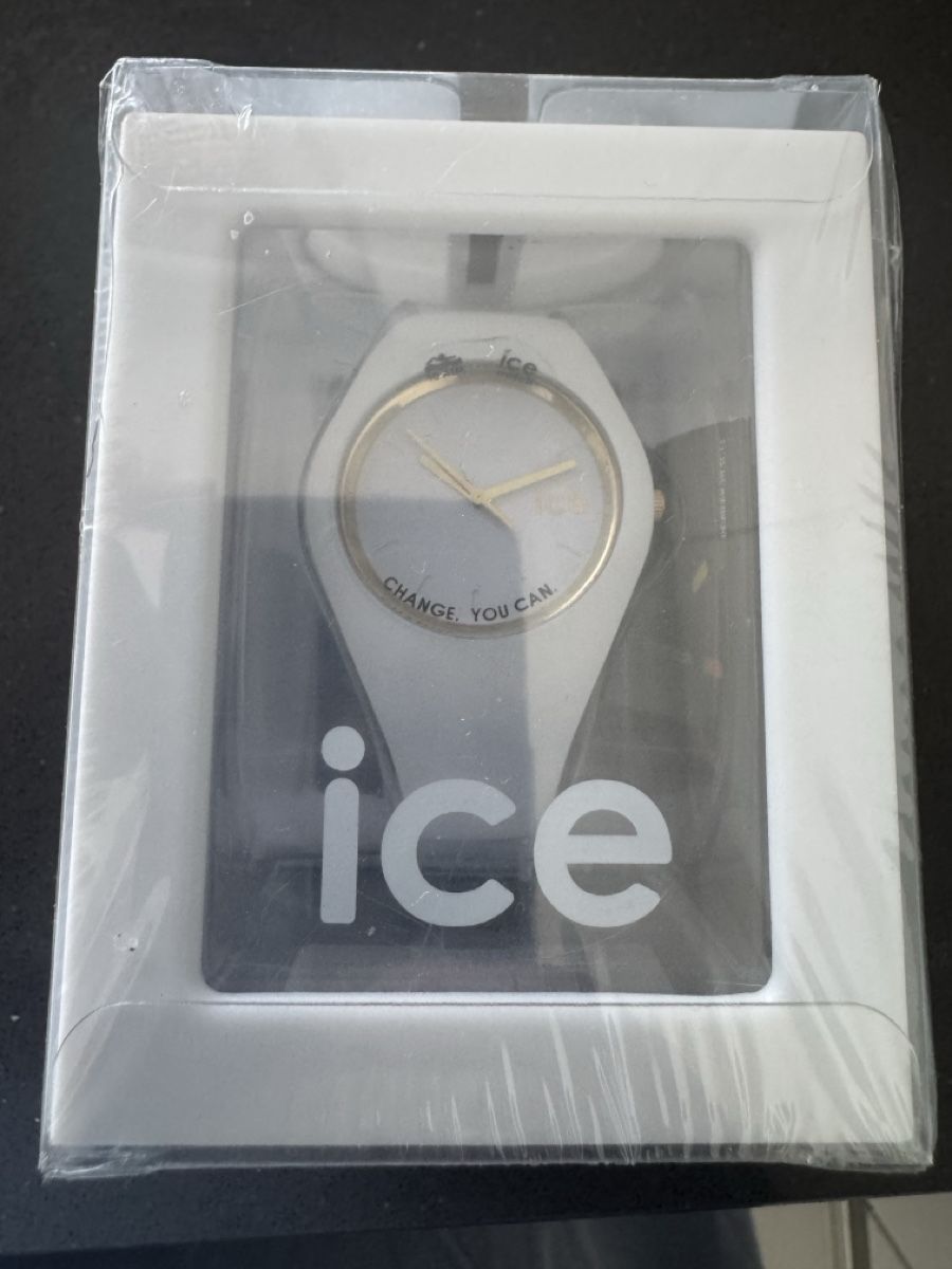 Ice watch Orologi: ICE WATCH White Watch Gold Hands New – Nuovo e nell'imballaggio originale da Birmensdorf ZH venduto da vic_mv7m