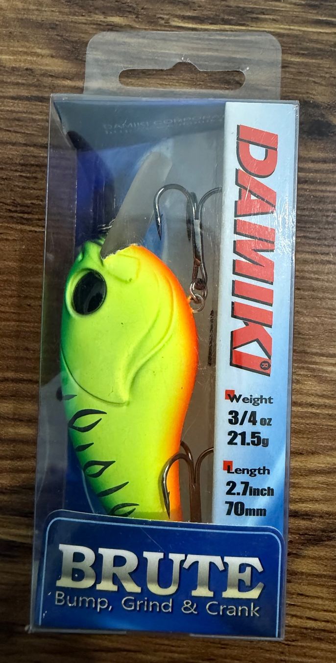 Esche: Damiki Crankbait - Brute 70 – Nuovo e nell'imballaggio originale da Widnau venduto da Fishingtackle_Oggy