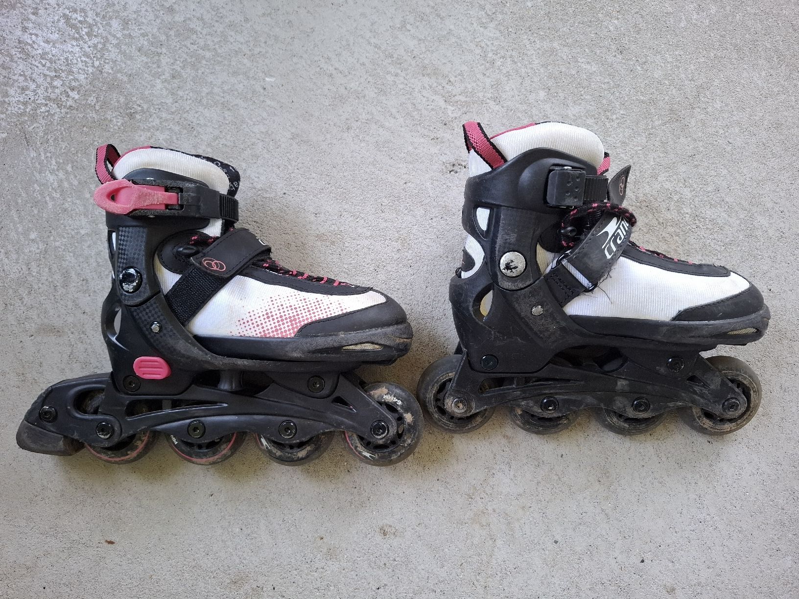 Pattini in linea & Pattini a rotelle: Inlineskates, Rollerblades, verstellbar Gr. 29-32 – Usato da Wabern venduto da jeroalila 2