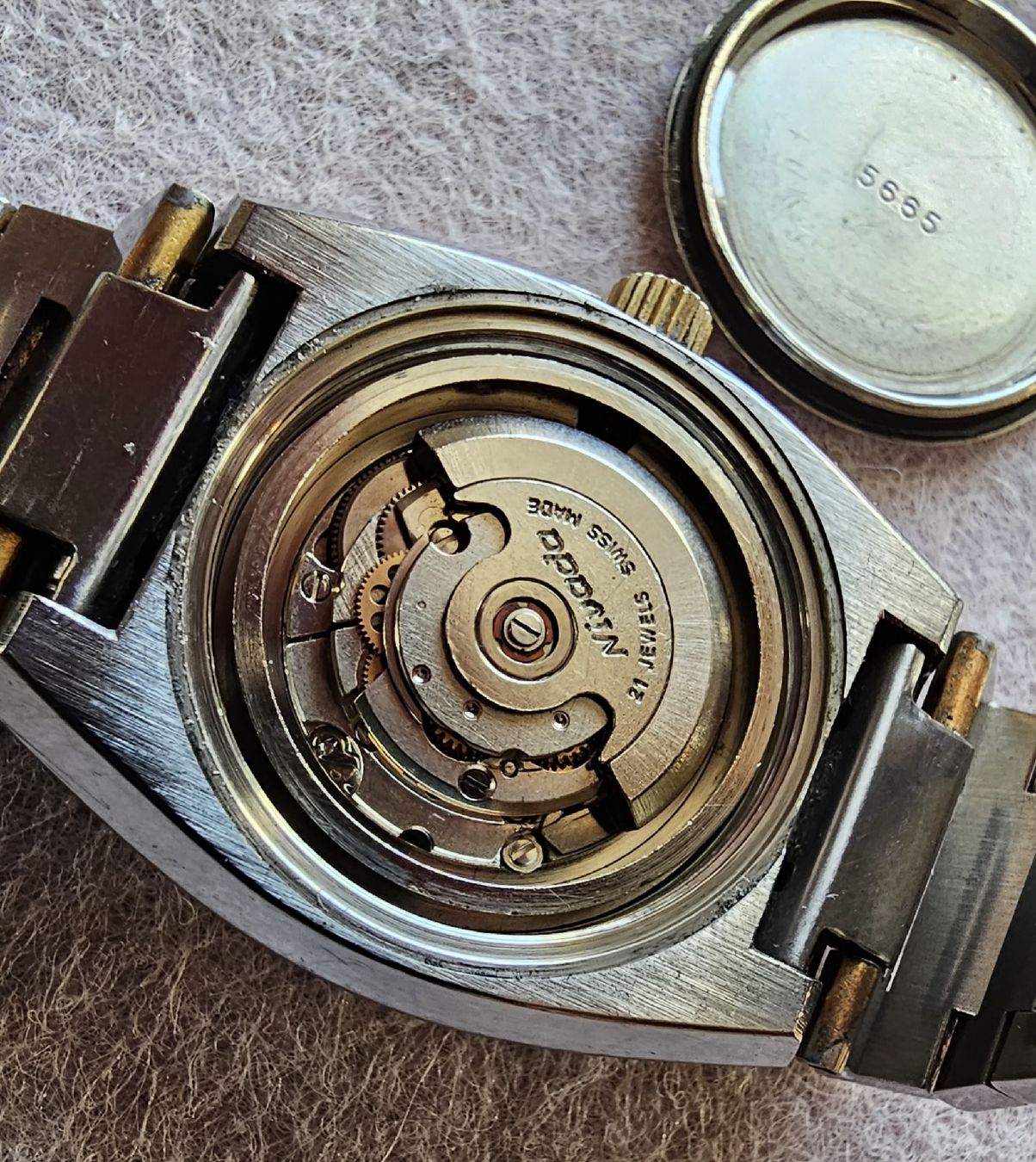 Nivada Orologi: Nivada GLX Automatic Swiss Made Elegante Damenuhr – Usato da Speicher venduto da Swisswtch 7