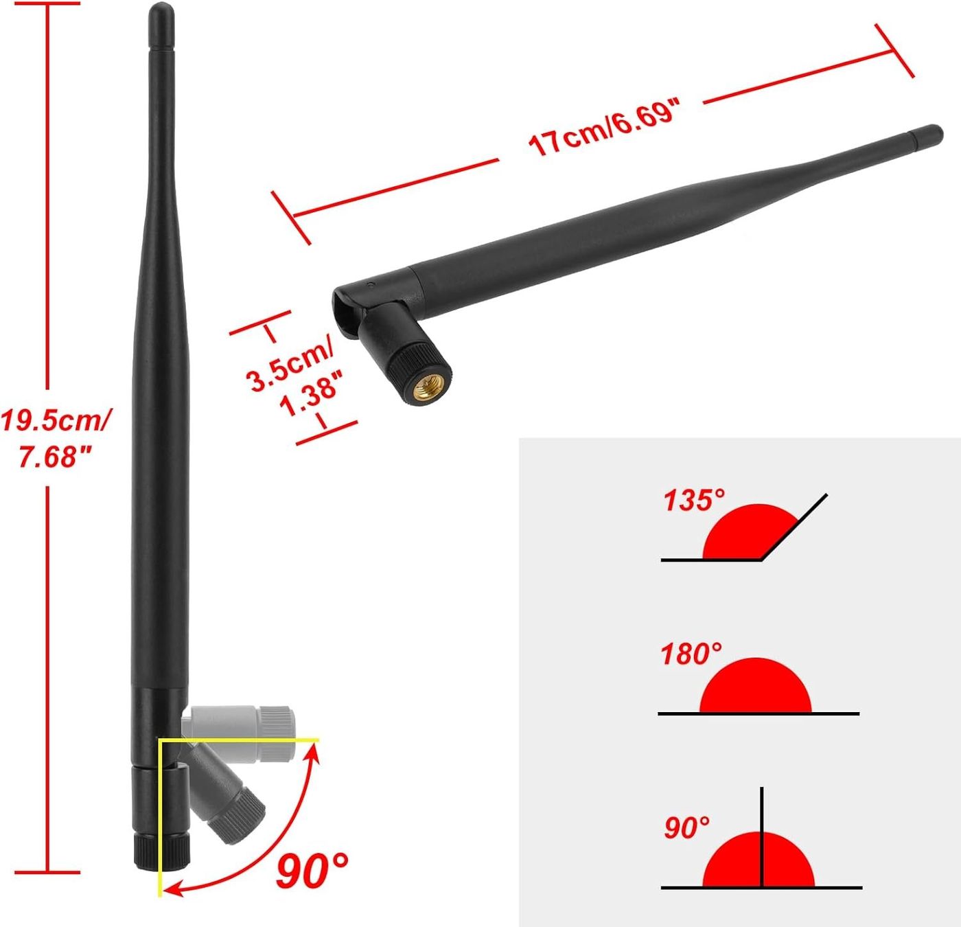 Radiocomunicazione: 868MHz LORA Antenna 5dBi Gain – Nuovo e nell'imballaggio originale da Luzern venduto da Andrinos