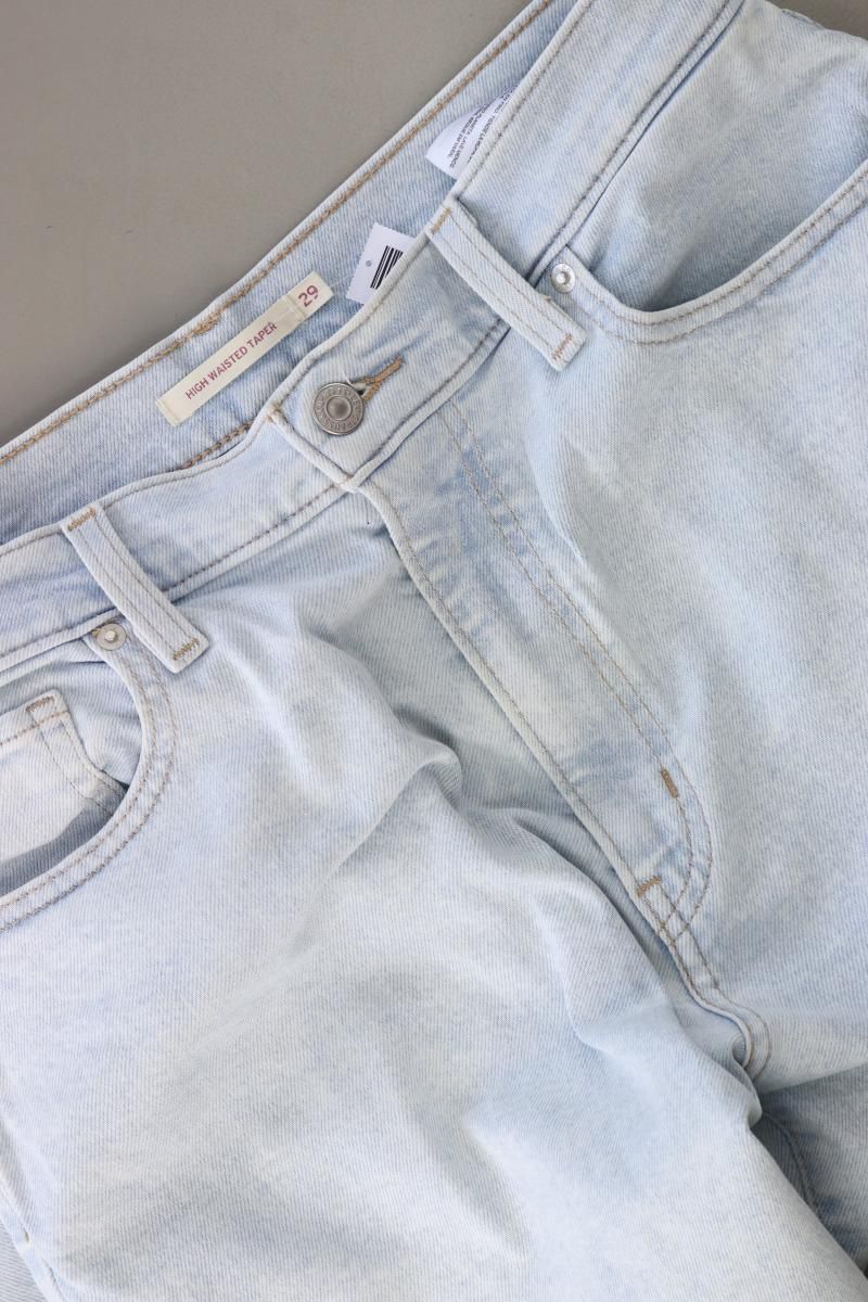 Jeans: Levi's High Waisted Taper Jeans blau – Usato da Neustadt an der Waldnaab venduto da SecondLifeFashion 3
