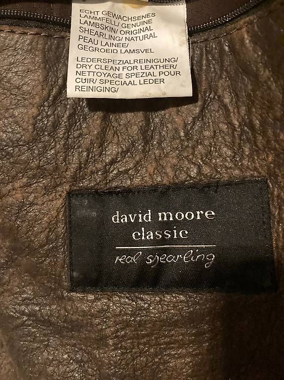 Cappotti: Leder Mantel Lammfell Gr. 52, David Moore – Usato da Nohl venduto da Rick-2025 3