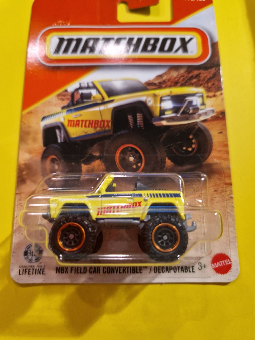 Matchbox Modellautos: Matchbox MBX FIELD CAR CONVERTIBLE – Neu und originalverpackt aus Oftringen von Rotor 2
