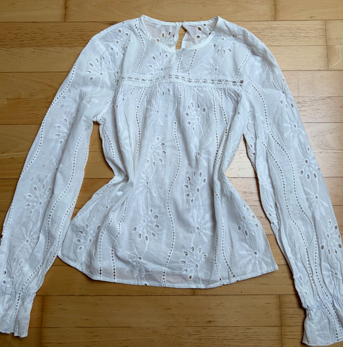 Camicette: Bluse mit Anjou Muster Gr.XS – Usato da Unterägeri venduto da Jutka_04