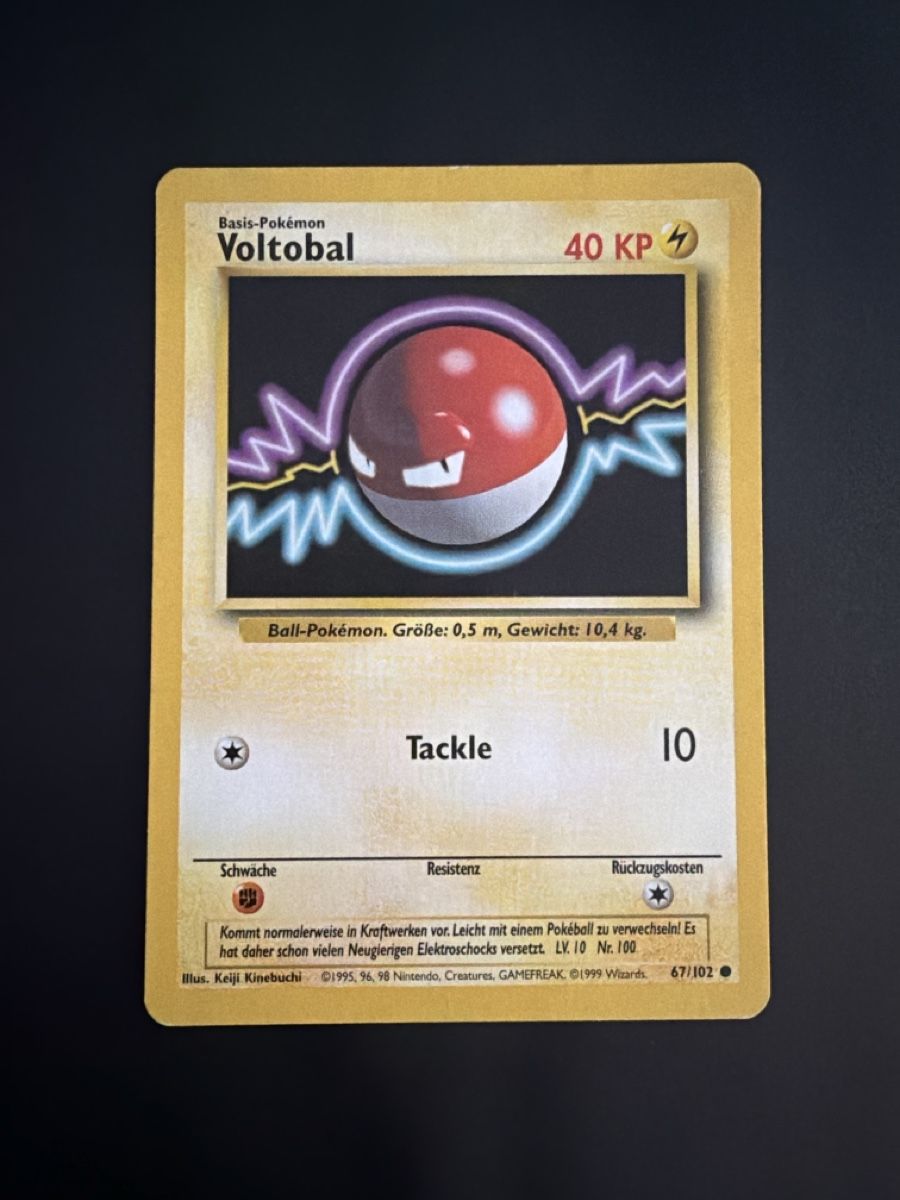 Cartoline: Pokémon Karte Voltobal Basis Set 67/102 – Usato da wynigen venduto da Birnenmus