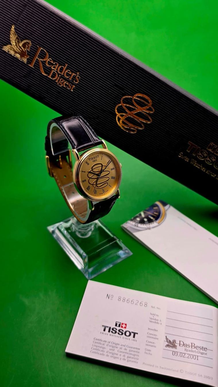 Tissot Orologi: TISSOT 1853 PEGASUS SPECIAL EDITION READER'S DIGES selten – Usato da Neftenbach venduto da Taschen-Uhren 8