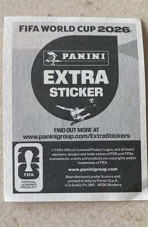 Carte collezionabili: Panini Extra Stickers – Usato da Luzern venduto da coja305 2