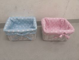Aufbehwahrungskorb Blau Rosa