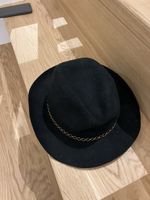 Chapeau Zadig&Voltaire noir laine chaîne dorée