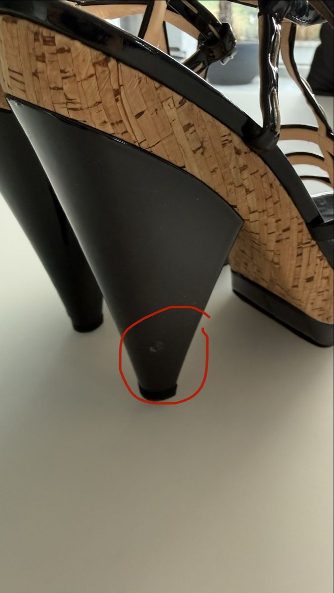 Prada Scarpe da donna: Prada Lackleder Sandalen, Schwarz, Grösse 39 – Usato da Horw venduto da TripleJay 5