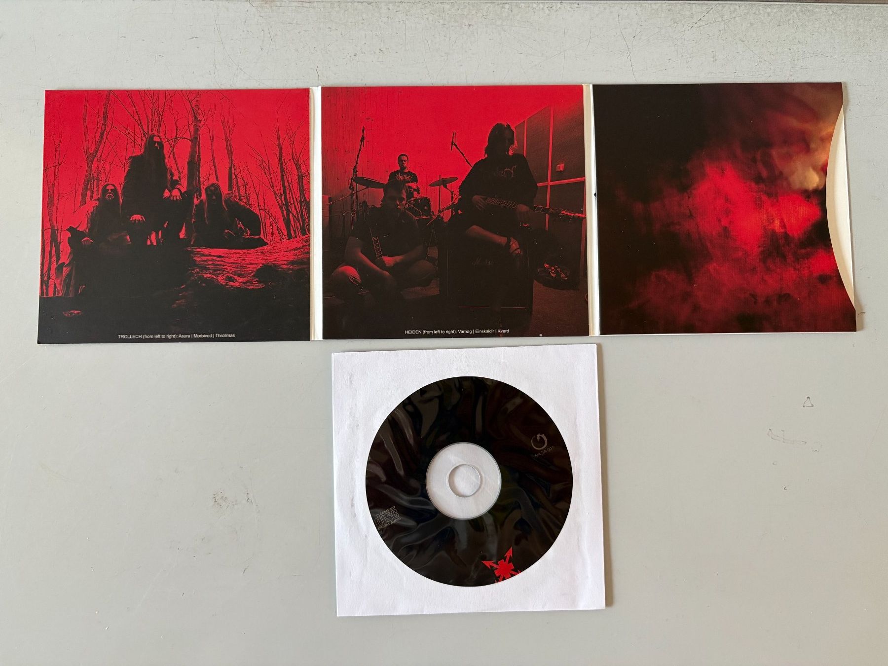 CDs: TROLECH / HEIDEN - Split-CD Digisleeve Black Metal 2007 – D'occasion à Wiedlisbach par Andrisa 1