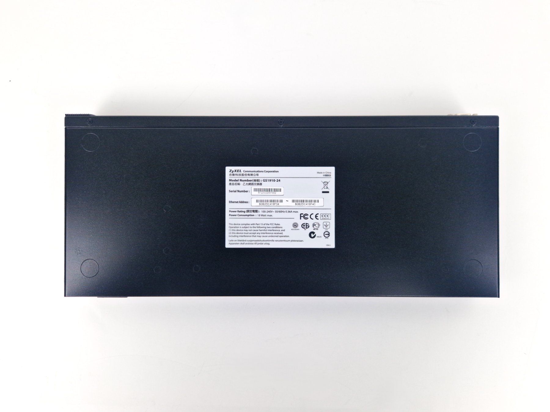 Zyxel Hubs & Switches: Zyxel, Ethernet Switch GS1910-24 – Neu (gemäss Beschreibung) aus Basel von Restwert_Basel 4