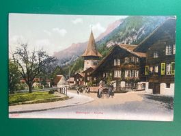 Meiringen - Kirche - belebt