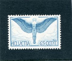 1935 Flugpost Nr. 10z verschob. Unterdr.