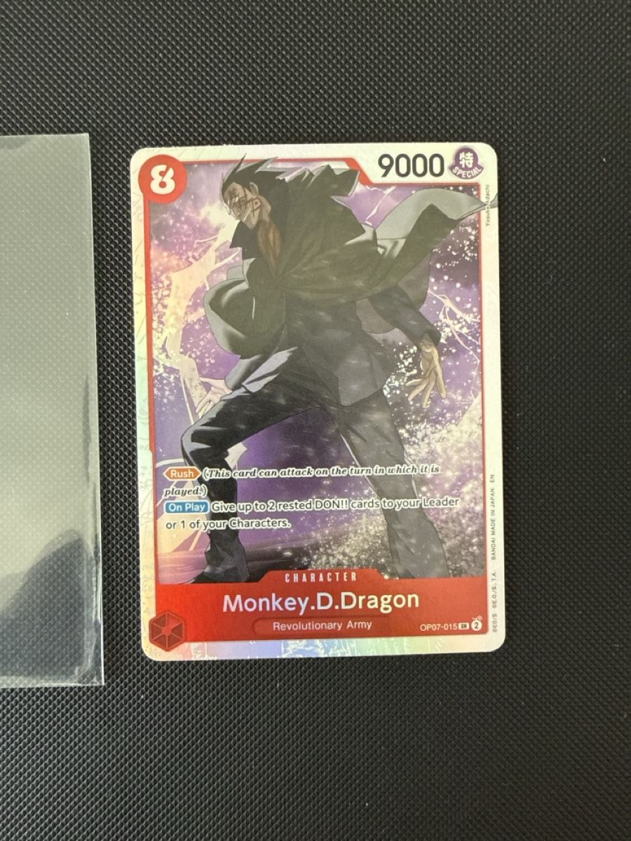 Bandai Carte collezionabili: Monkey D Dragon OP07-015 – Nuovo (secondo la descrizione) da Dübendorf venduto da godpack