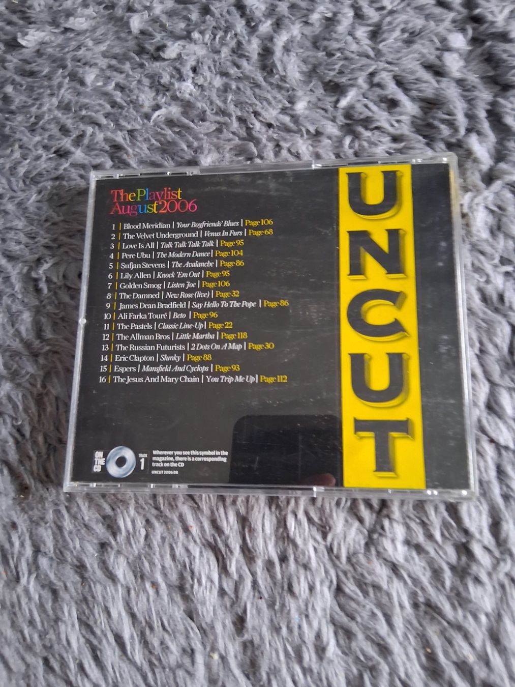 CD: UNCUT    THE PLAYLIST AUGUST 2006     CD – Usato da Wetzikon ZH venduto da Ramones01 1