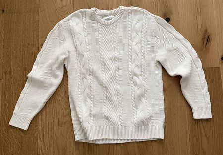 Hollister dicker weisser Winterpullover