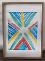 Wings of Color– Original Abstract Watercolor Painting