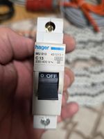 Hager Leitungsschutzschalter LS 13A C13 MU013 4510137 6k