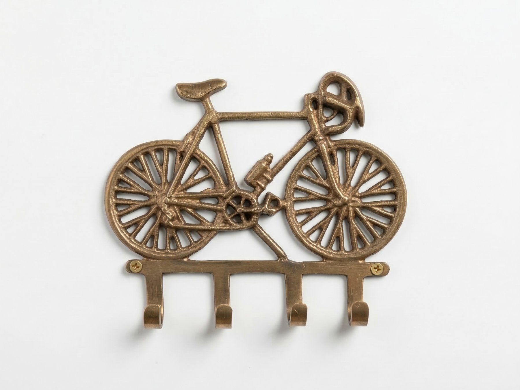 Ferramenta: Porte-clés mural en forme de vélo - bronze – Nuovo (secondo la descrizione) da Lausanne venduto da Toko_Lausanne