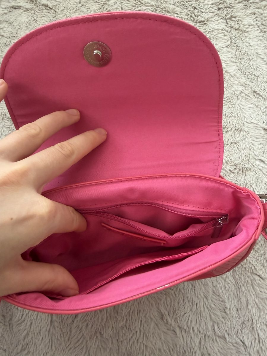 Borse da donna: Handbag pink crocodile pattern adjustable strap new – Usato da Aarburg venduto da ane_vp2b 5