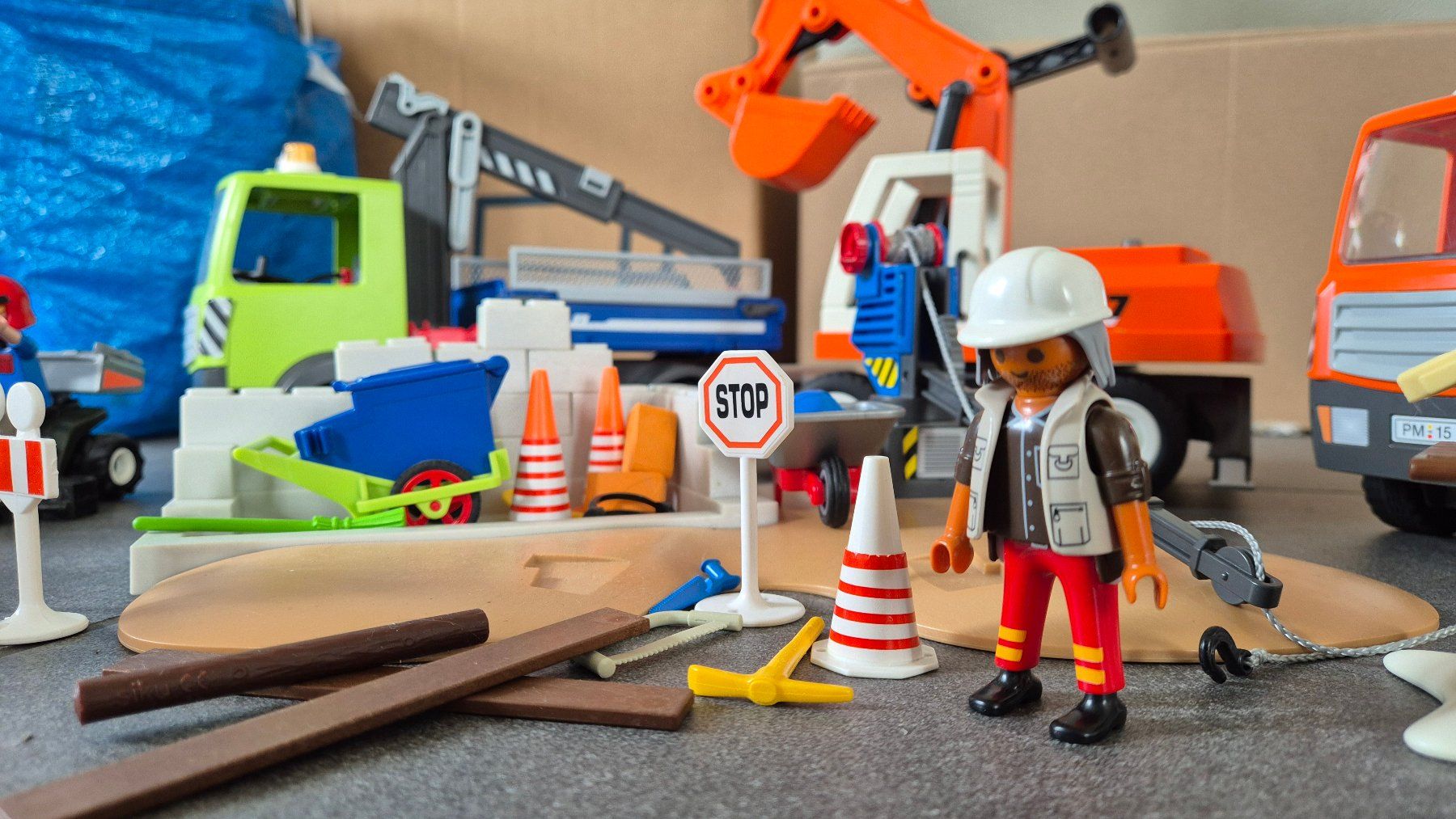 Playmobil Jouets: Playmobil Set (Baustelle) – D'occasion à Wasen im Emmental par asstaehli