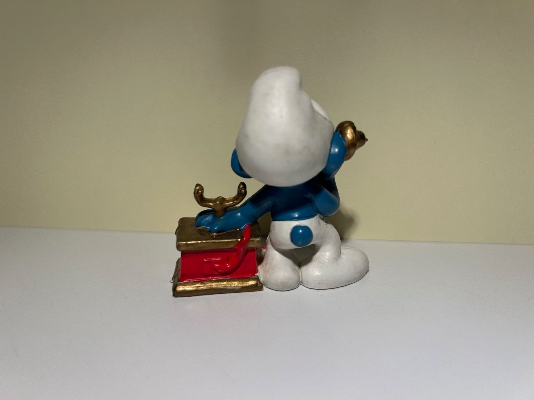 Schleich Statuette: Schlumpf mit Telefon – Usato da Bern venduto da Calimero1600 1
