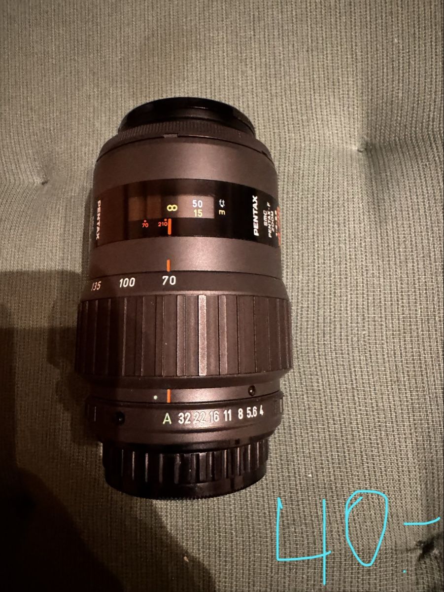 Pentax Obiettivi: Pentax 70-210 – Usato da Orpund venduto da Rhodes0 1