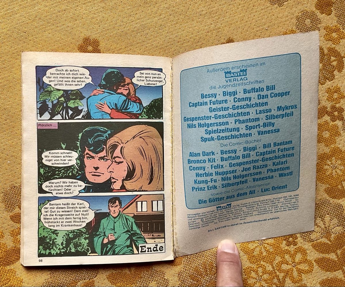Comics: Bill Bantam Taschenbuch Nr 3 – Gebraucht aus Endingen von nathan05 8
