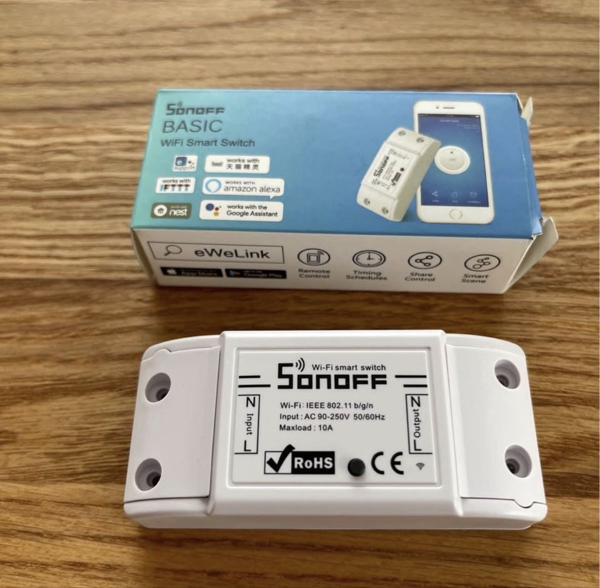 Sonoff Interruttori: SONOFF BASIC WiFi Wireless Smart Switch Smart Home Smarthome – Usato da Gelterkinden venduto da murattibox