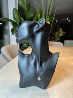 Edler Opal Halskette mit natürlicher Diamant 18K