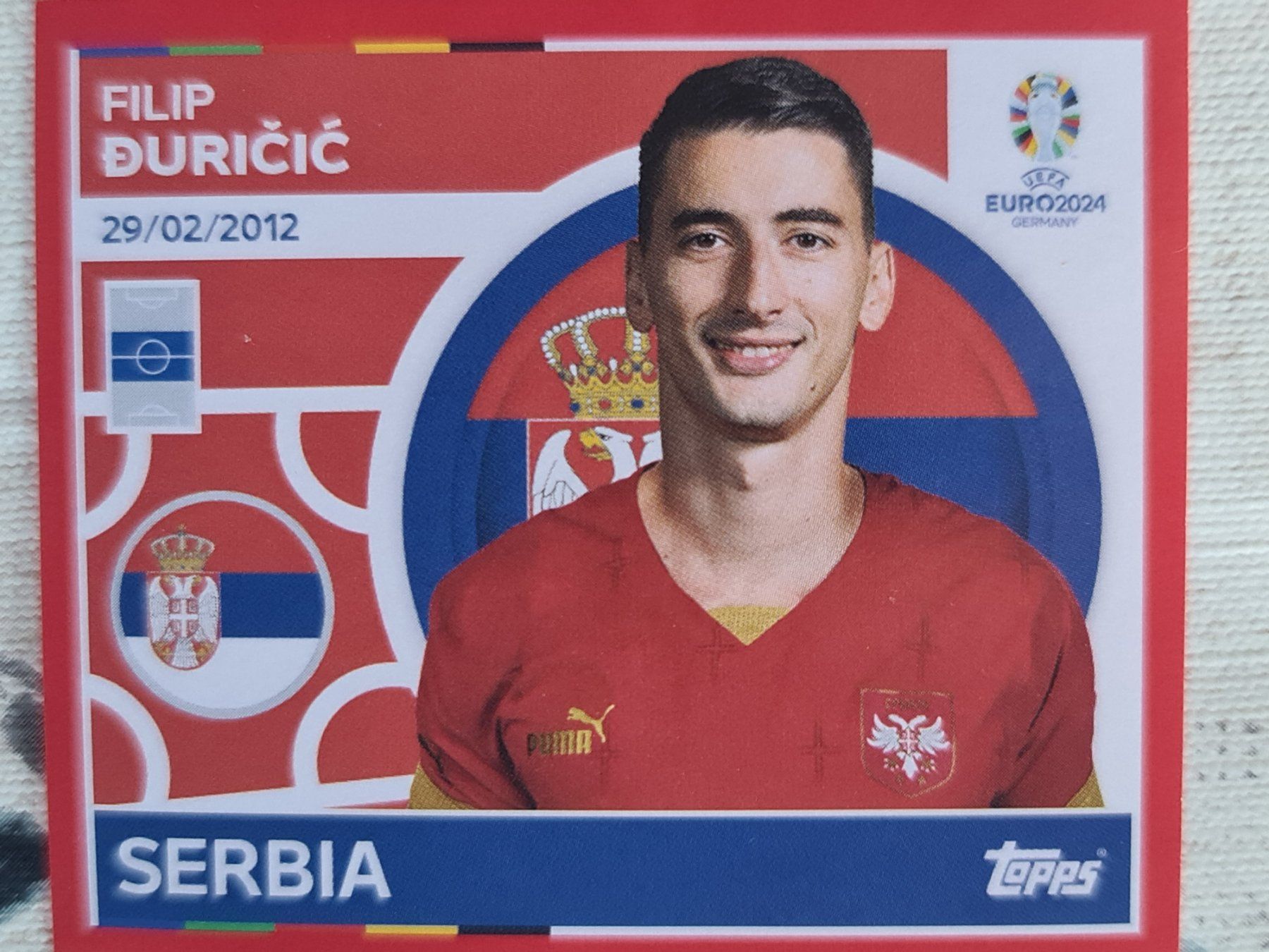 Topps Carte collezionabili: Topps EURO2024 SRB 16 – Nuovo e nell'imballaggio originale da Dintikon venduto da Prime-shop