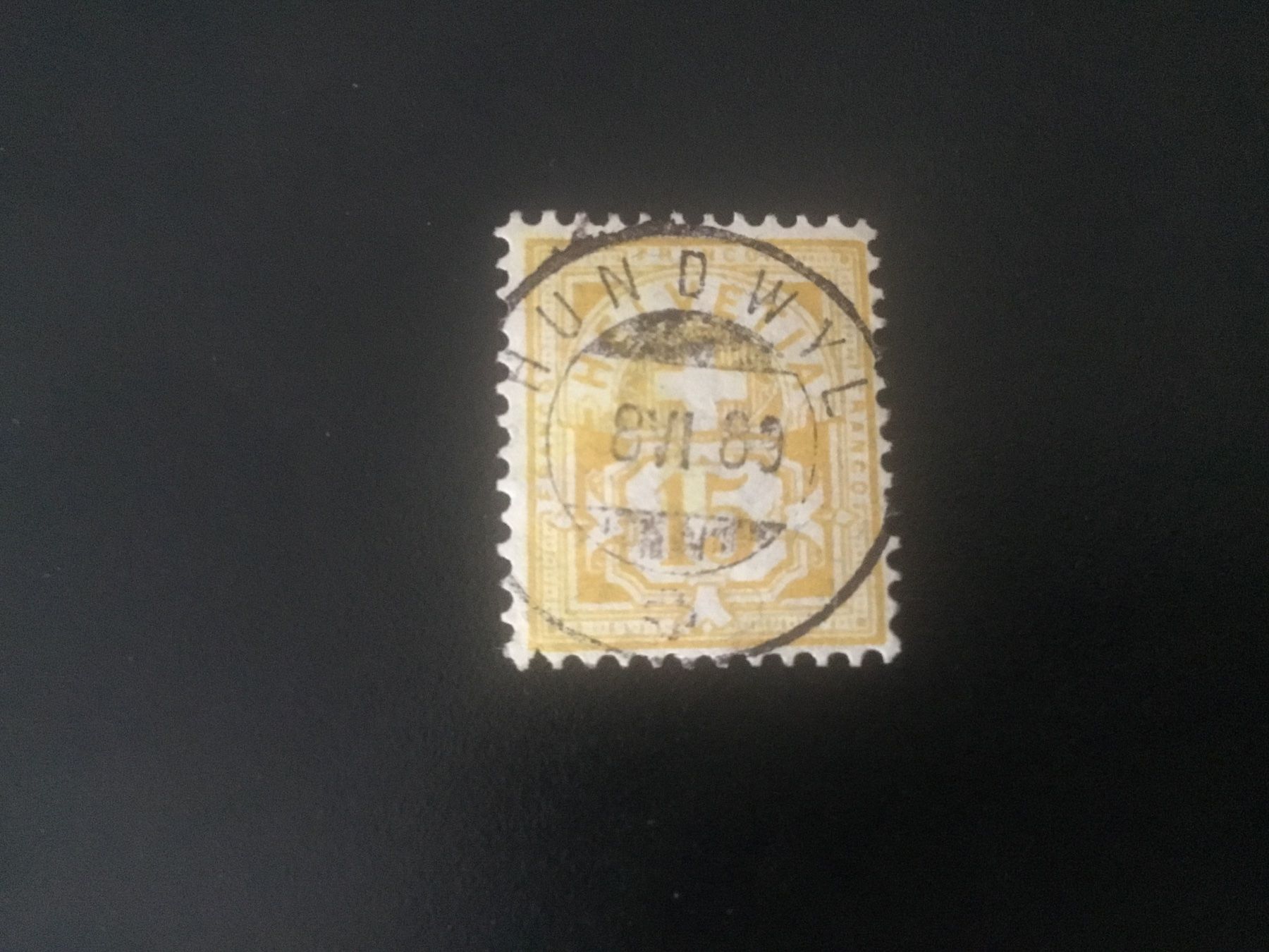 Tous les timbres: Ziffernmarke 63A Hundwyl – D'occasion à Appenzell par Murpa