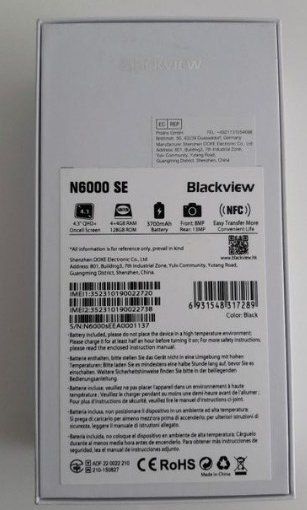 Blackview Telefoni cellulari / Smartphones: Kleines Smartphone Blackview N6000 – Usato da Basel venduto da Ooostefano 3
