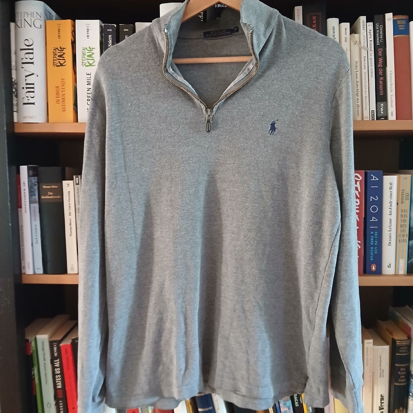 Ralph Lauren Pulls & Sweat-shirts: Polo Ralph Lauren Pullover Grau Grösse M  – D'occasion à Wädenswil par LeTroedel
